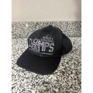 USF Bulls Women's Basketball 2021 AAC Champs Hat Top of the World Snapback Black